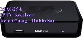 Front of Mag254 IPTV SET TOP BOX receiver